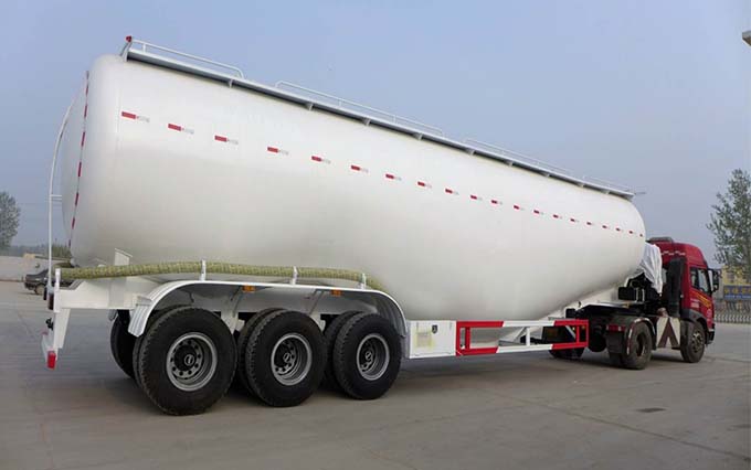 bulk cement trailer car 
