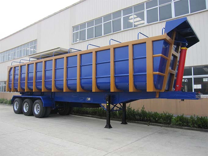 3 axles tipper trailer 