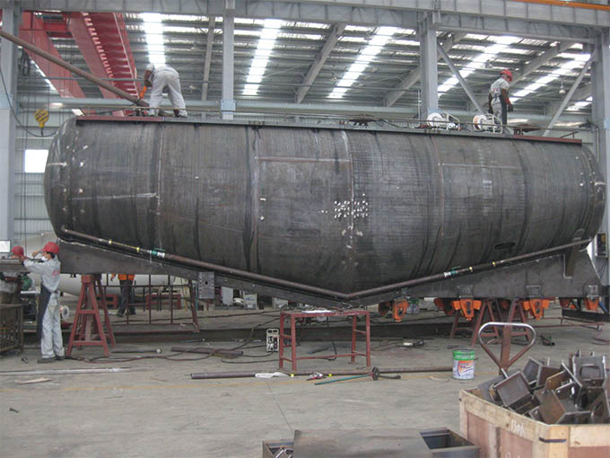 bulk cement tank body 