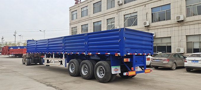 China flatbed semi trailer supplie 