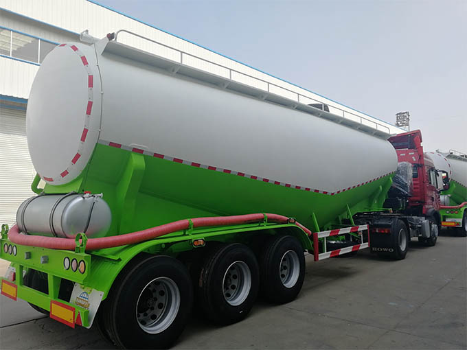 3 axle cement bulk tank trailer 