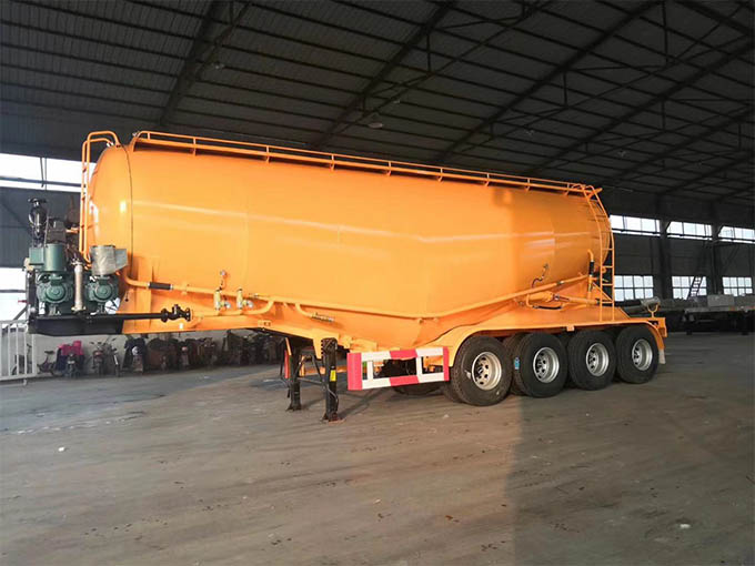 4 axle cement bulk tank trailer 