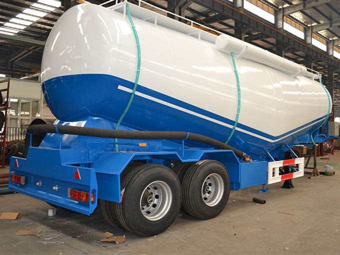 2 axle cement bulk tank trailer 