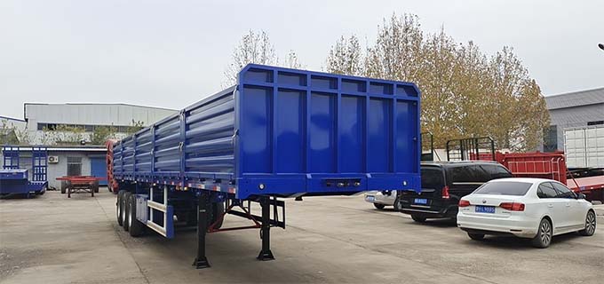 drop side wall semi trailer 