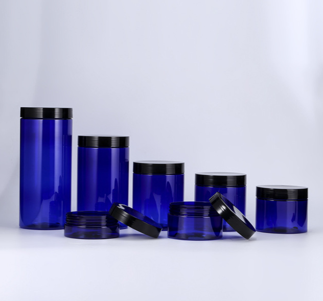 100ml 180ml 300ml 360ml 400ml 500ml 750ml and 1L PET single Straight side PET Jars