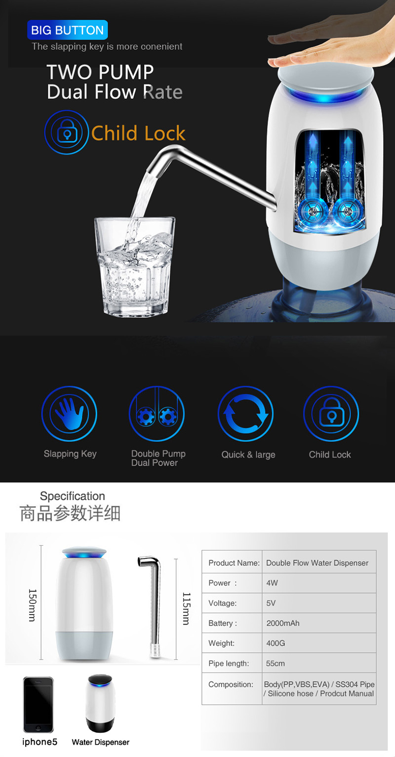 Jetmaker JAWG2 Mini Cold Bottled Water Dispenser Amazon exclusive