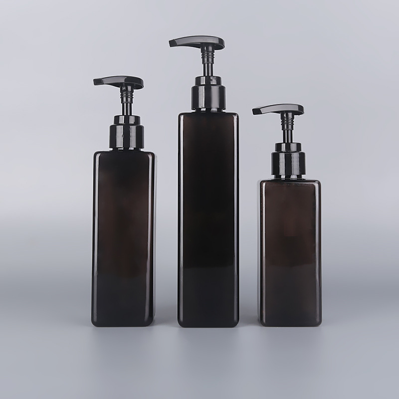 200ml 250ml 300ml square PET bottle with lotion pump.jpg