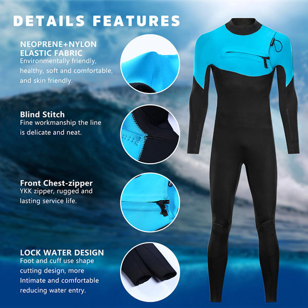 OEM Yamamoto 39 Neoprene Chest Zip Surfing Wetsuit-6.jpg