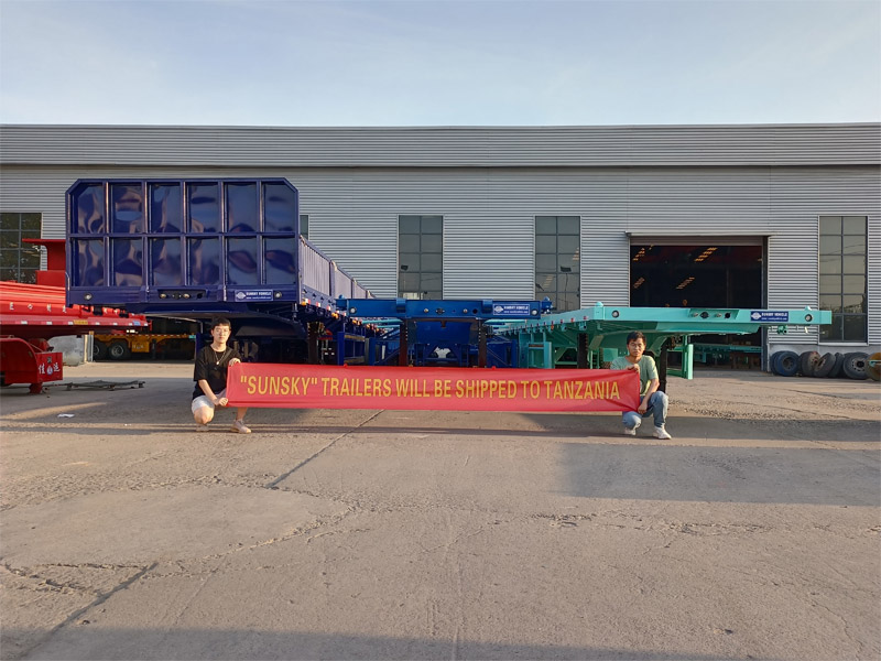 flatbed trailer exported to Tanzania.jpg