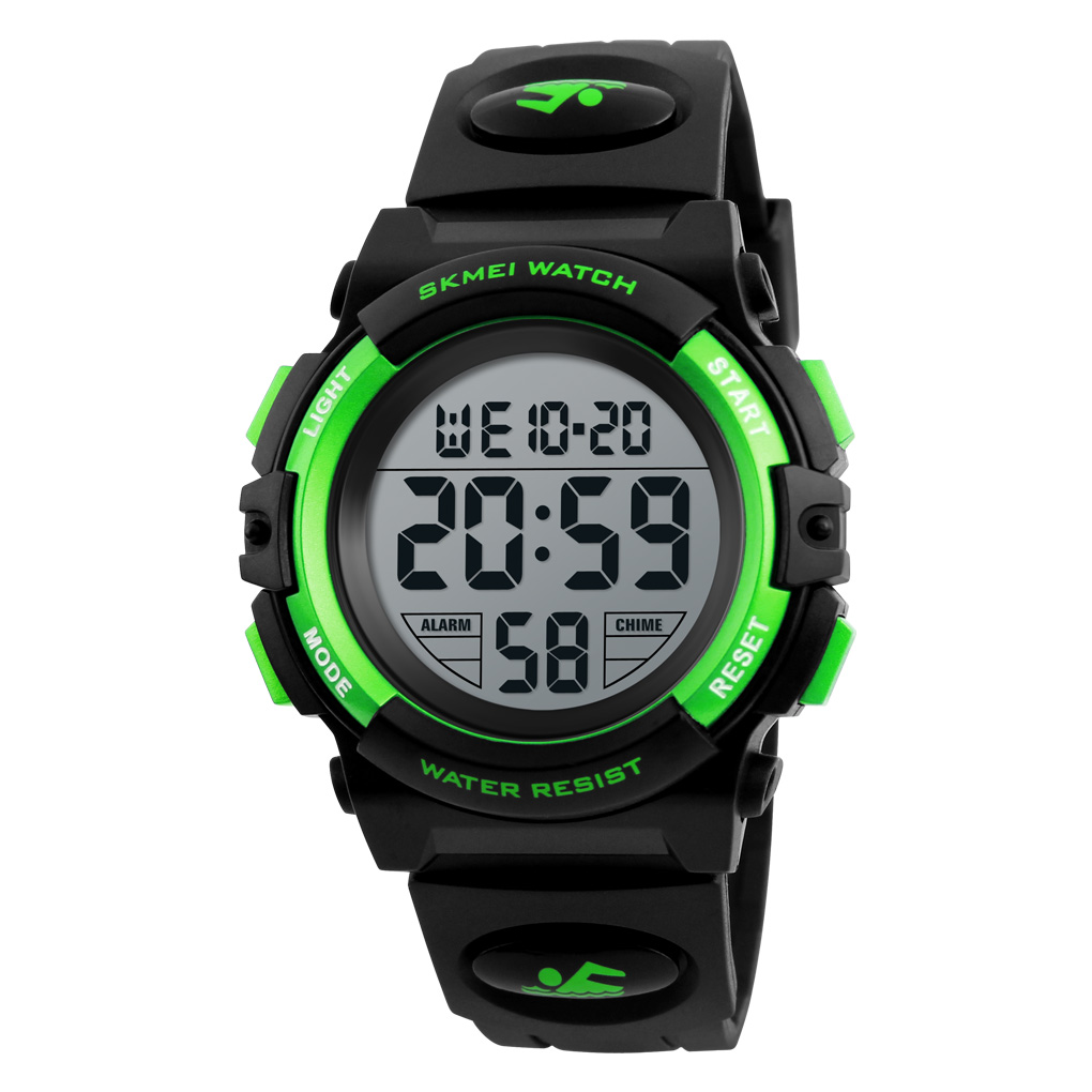 Green Casio Watch on Green/Light-green Strap – rswatchworks