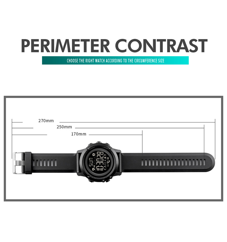 SKMEI 1671 Herzfrequenzmesser Gold Management Anruf Nachricht Erinnerung  bluetooth S | Fruugo LU