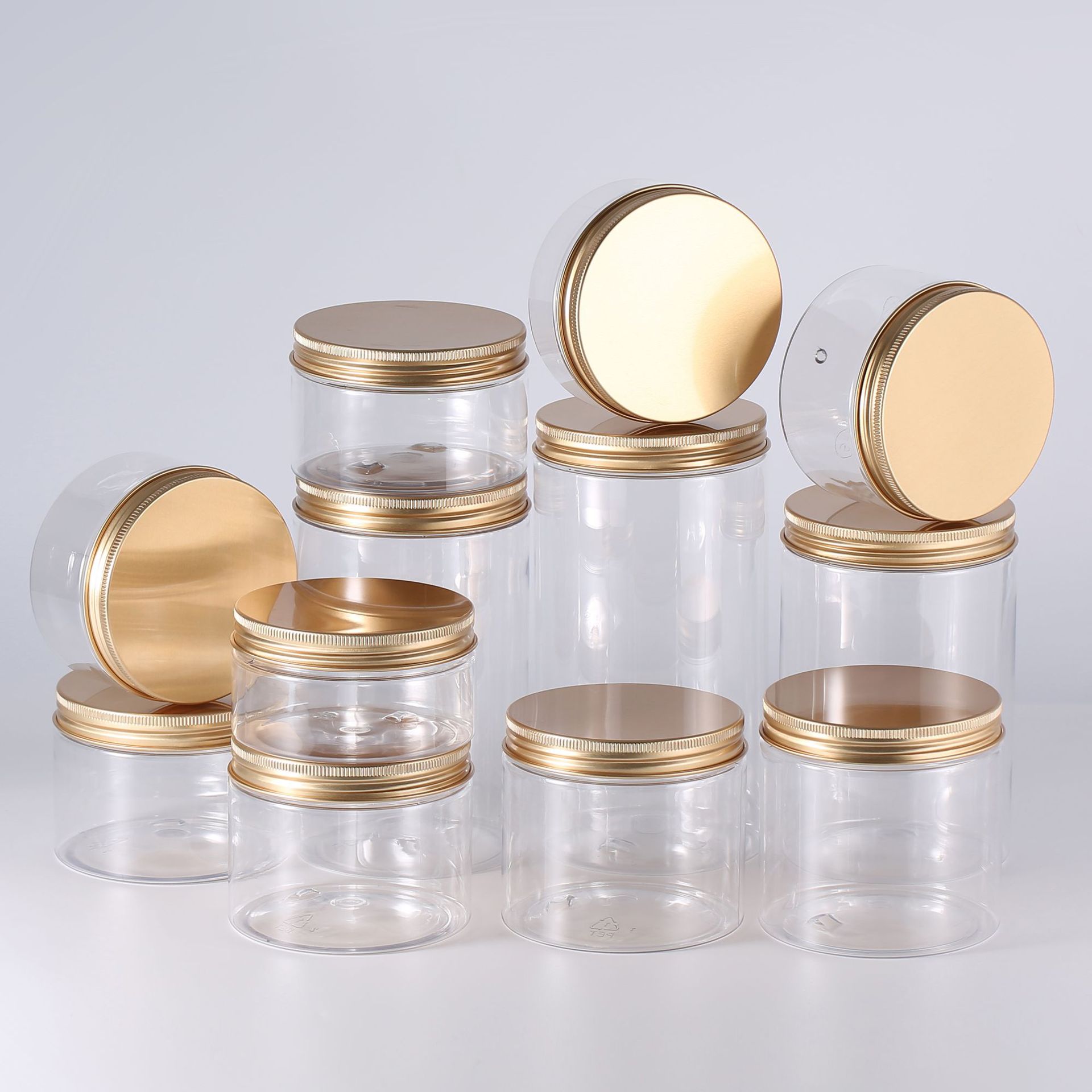 89-400 neck finish PET Jar with Glod Lid.jpg