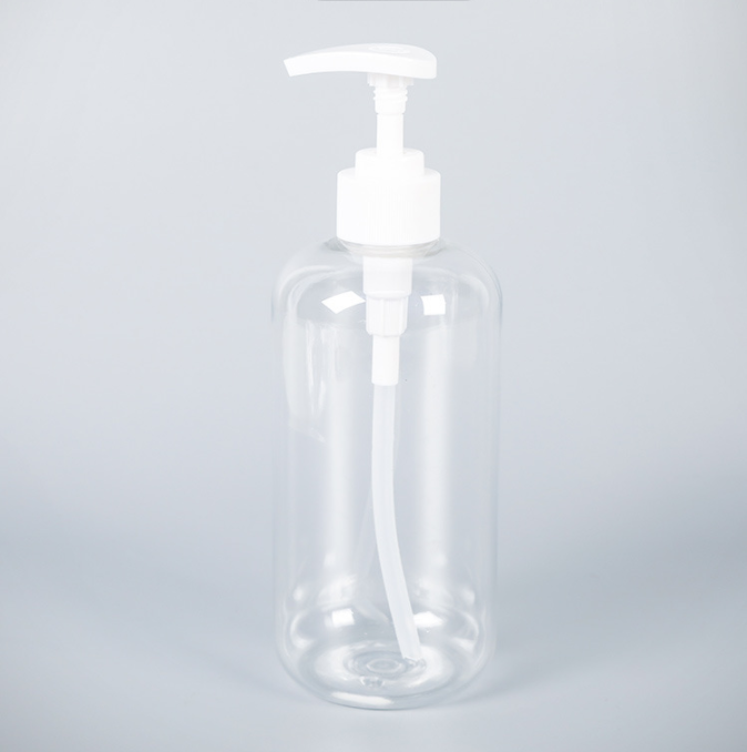 500ml boston clear PET bottle with 24-410 lotion pump.png