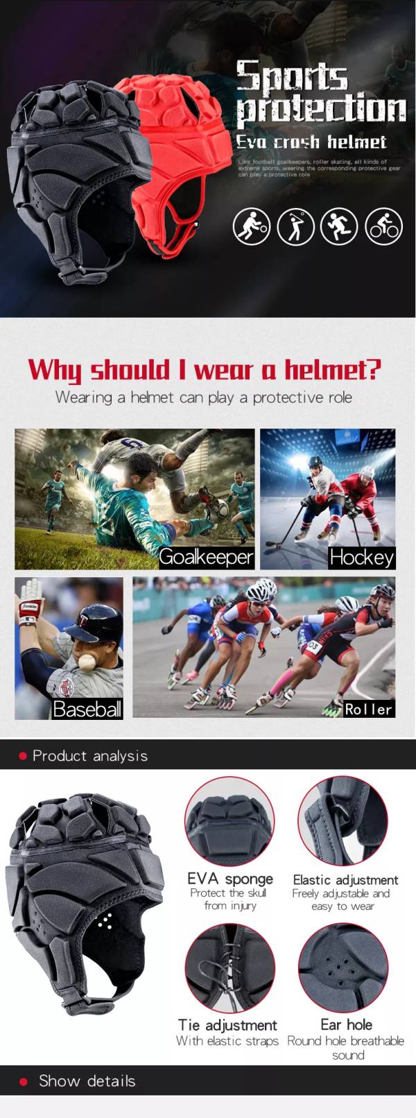 Soft Shell Protective Headgear EVA Foam Helmet  8.jpg 