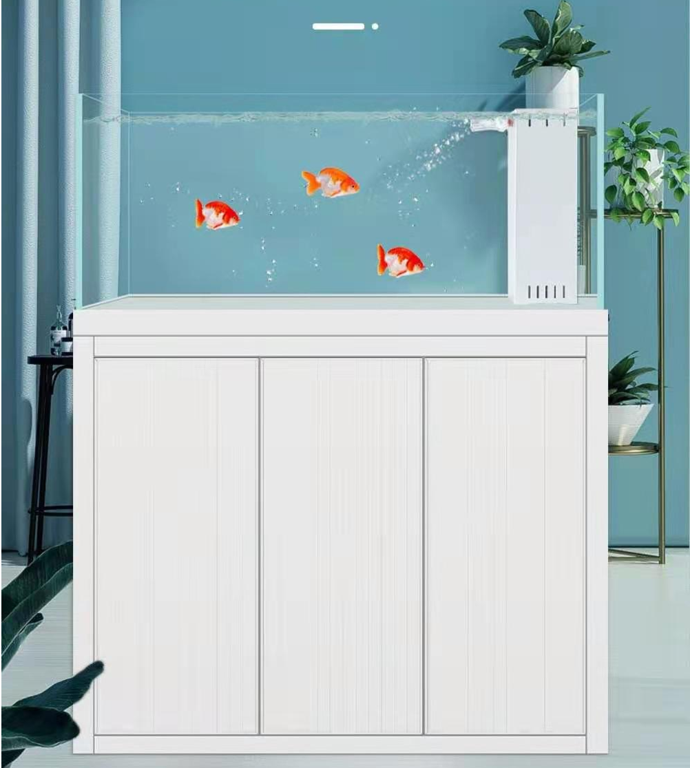 White glass large and medium dragon fish tank | Lao Yujiang Aquartor