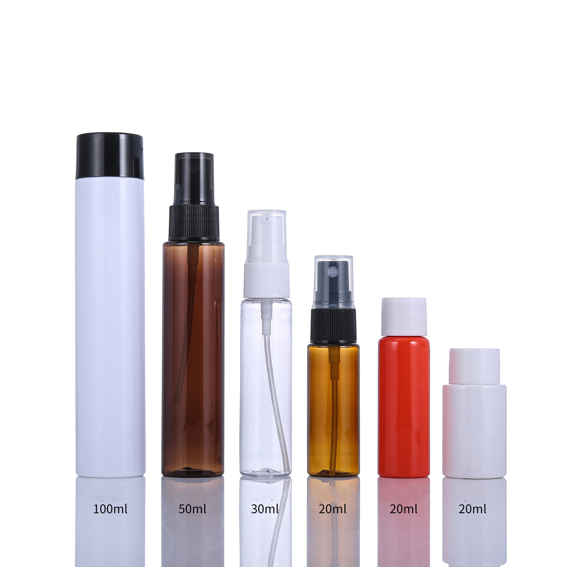 20ml 30ml 50ml Small samples PET cylinder bottles.jpg