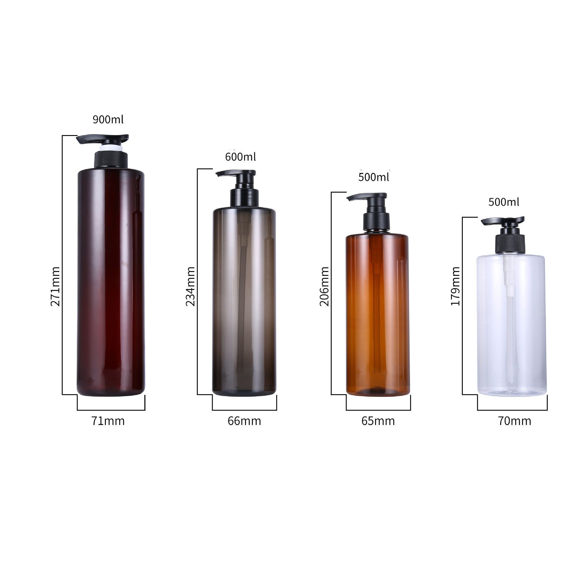 500ml 600ml 900ml PET cylinder Bottle.jpg
