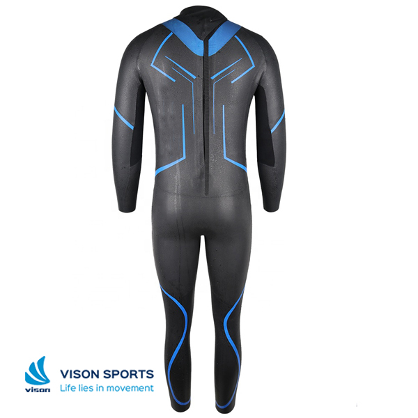 One Piece Back Zip Triathlon Wetsuit For Men-6.jpg