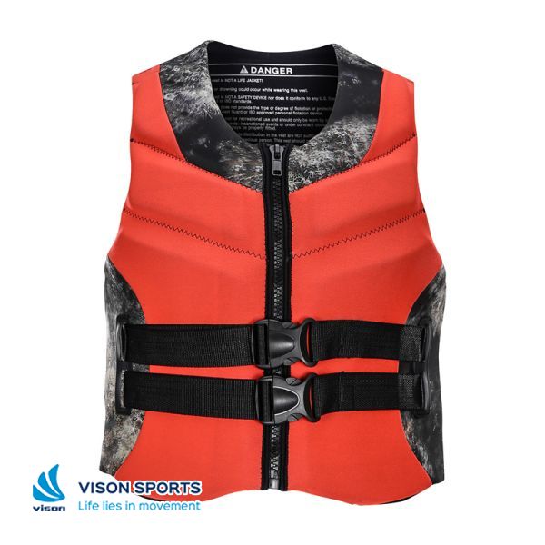 Aqua Park Buoyancy aid Snorkeling Vest Lifejackets Neoprene Life Jackets Watersports neoprene 1.jpg