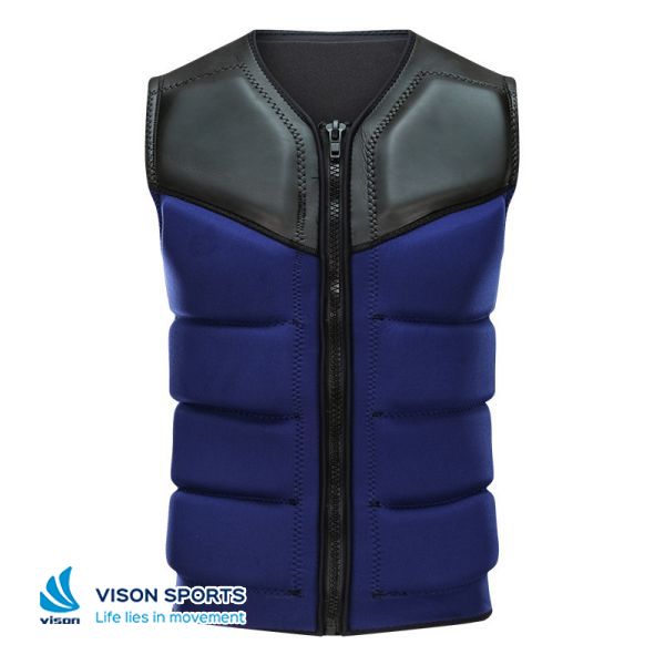 Swim Vest Life jacket Snorkeling Vest Life Jacket Watersports Smooth Skin Neoprene Buoyancy aid 1.jpg