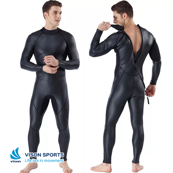 Neoprene CR 3mm Smooth Skin Men Triathlon Wetsuit-1.jpg