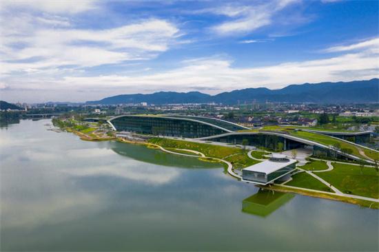 220510 Hangzhou Asian Games competition venue Fuyang Aquatic Center ushered in the first game 3.jpg