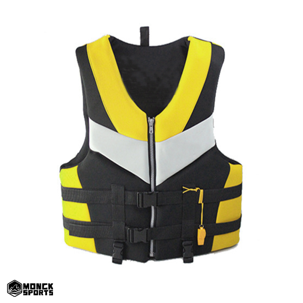 Surf shock vest boys water ski sailing anti-collision snorkeling ...