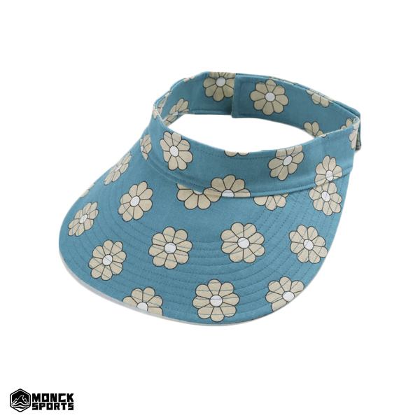 Monck Sports High Quality Sun Floral Visor Hat for Women-04.jpg 