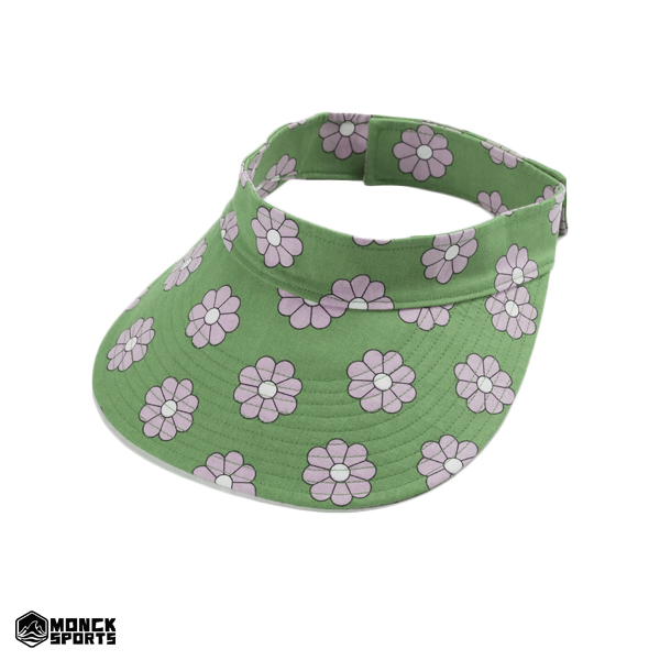 Monck Sports High Quality Sun Floral Visor Hat for Women-03.jpg 