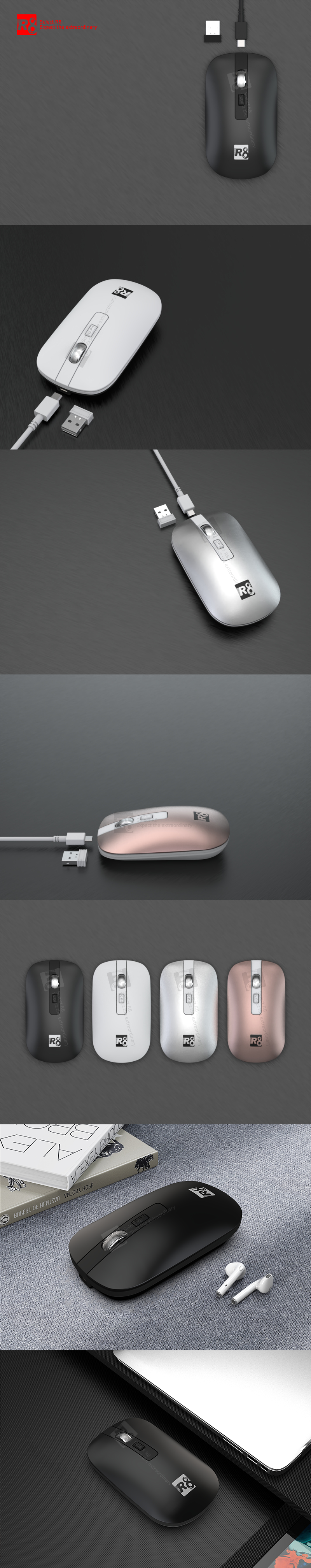 6D wireless mouse for Gaming-1721