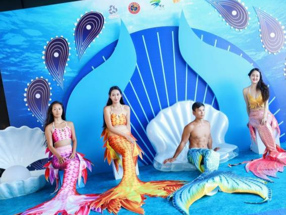 The National Diving South Training Base was unveiled in Shimei Bay, Wanning, Hainan 2 