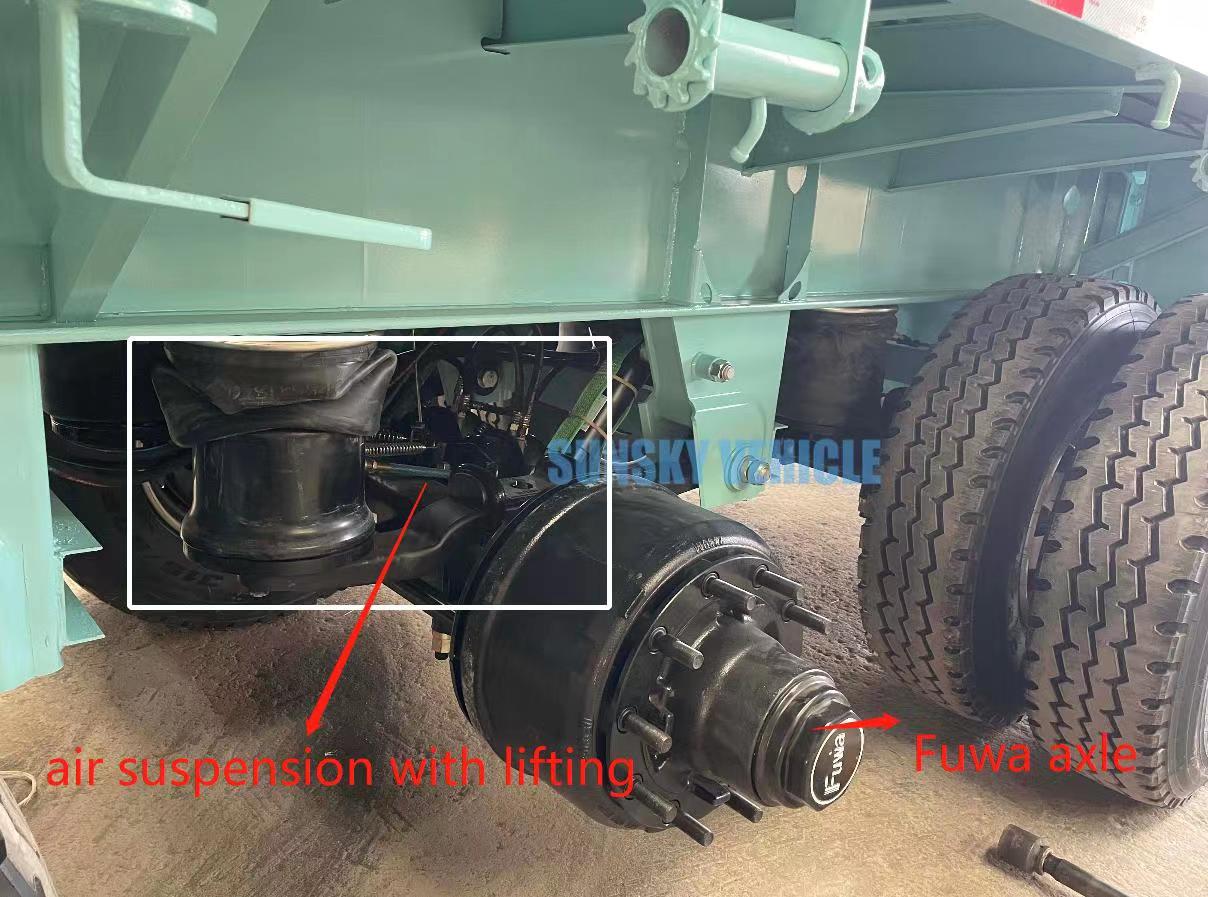 air suspension with lifting 