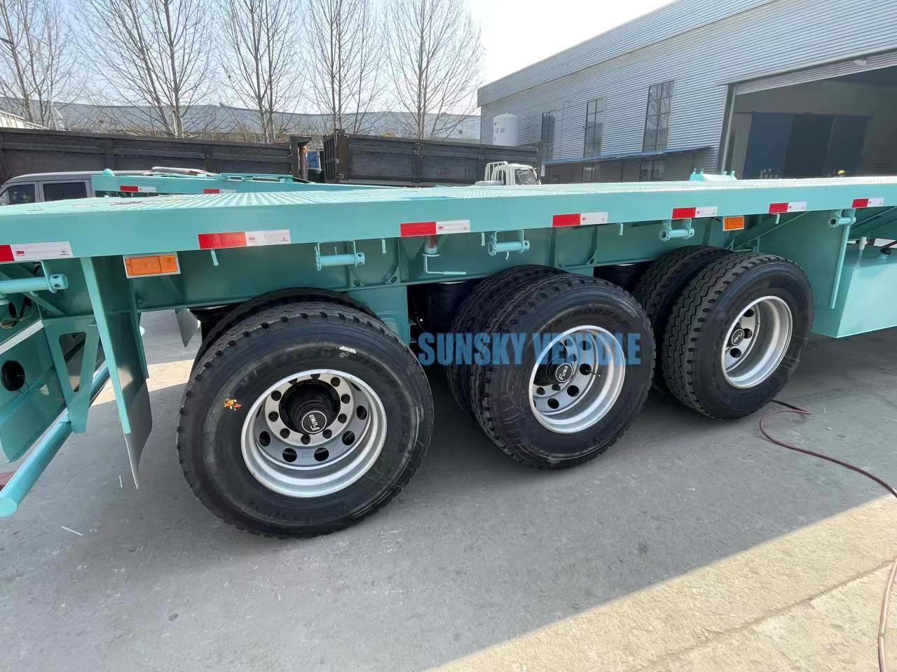 different types of flatbed trailer 