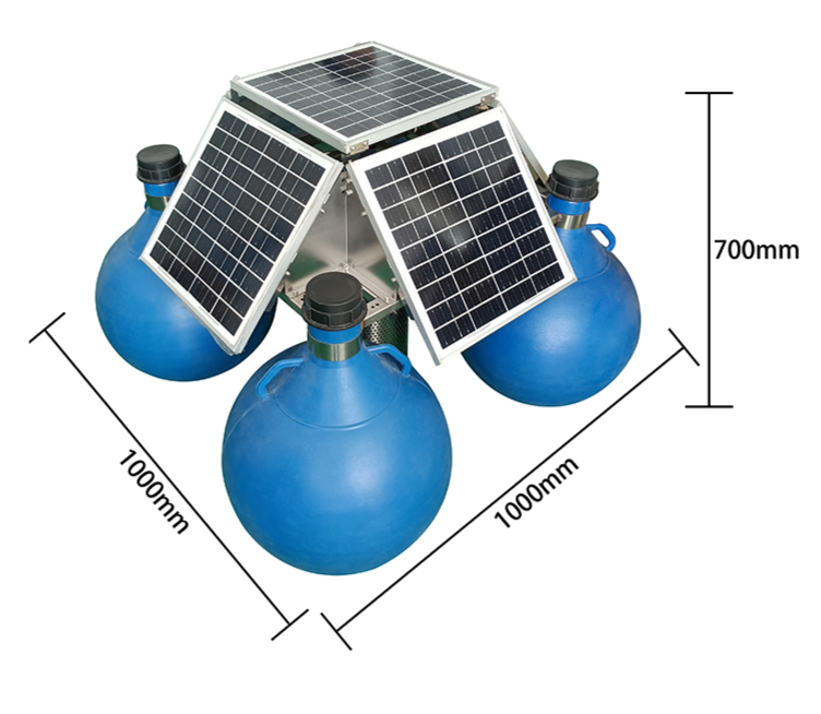 浮漂式水质监测系统-尺寸图