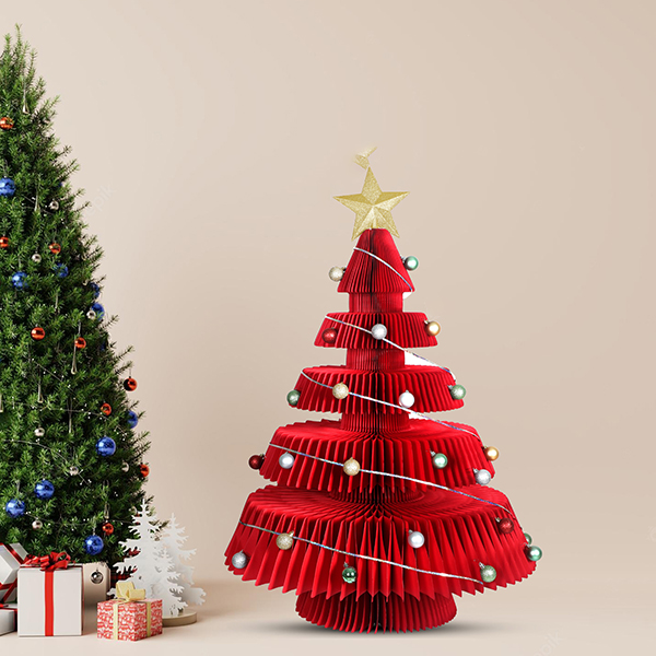 Christmas Paper Tree Decoration Chinese New Year 04-Harborapaper.jpg