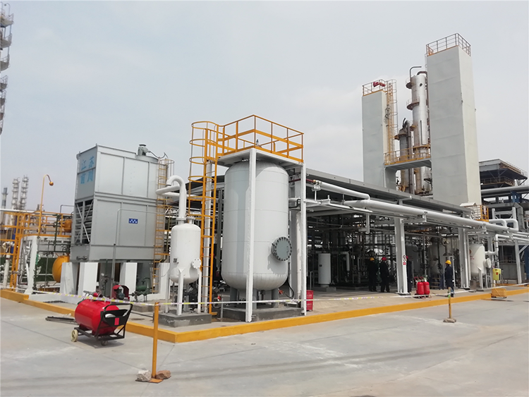 CO2 recovery plant with feed gas from exhaust gas of a Chemical factory (1).png