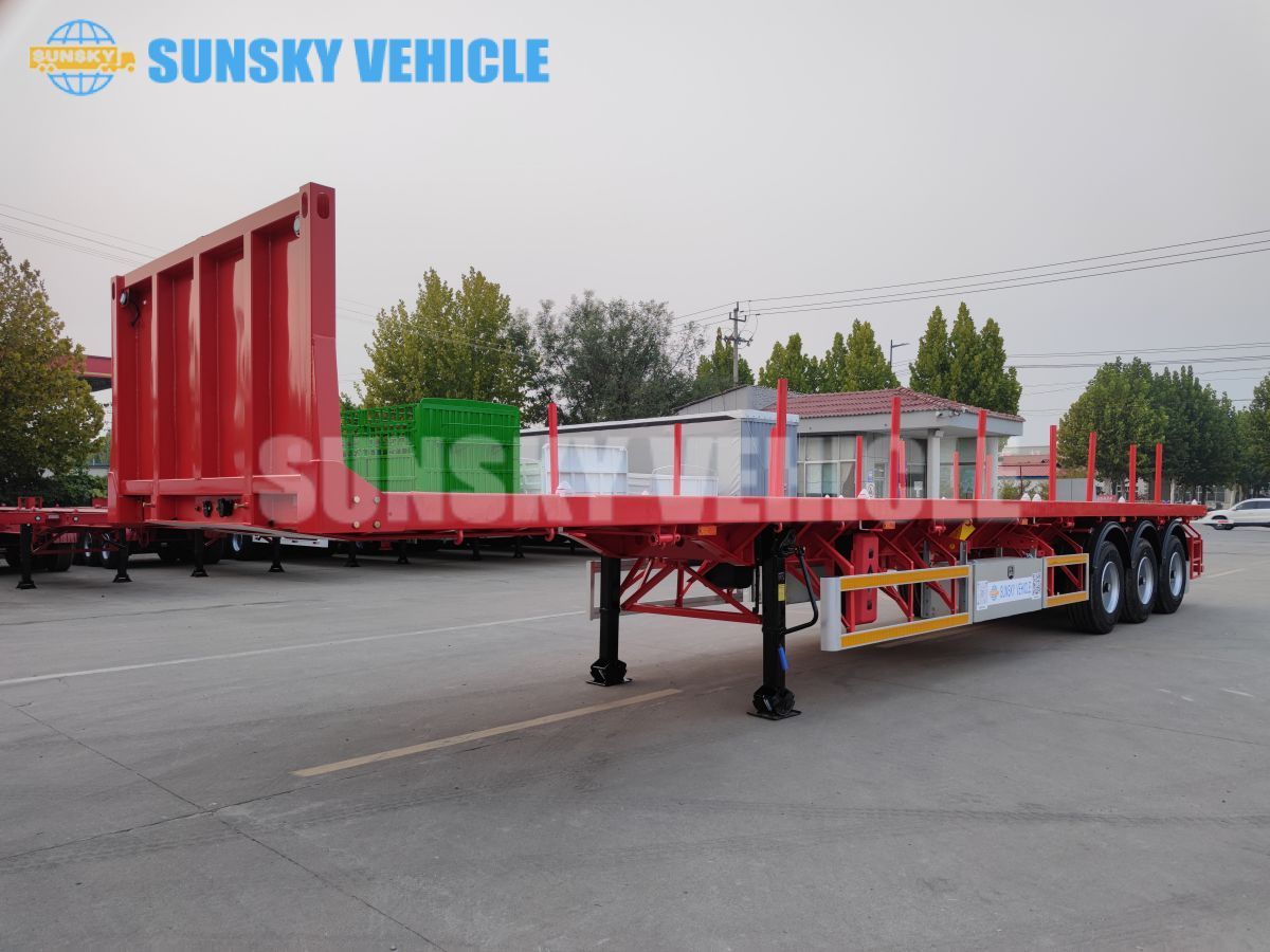 Flat Bed Pillar Trailers for sale in Bahrain.jpg 