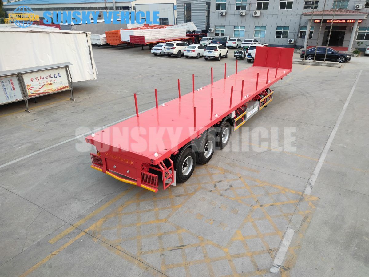 Flat Bed Pillar Trailers for sale in Bahrain (5).jpg 