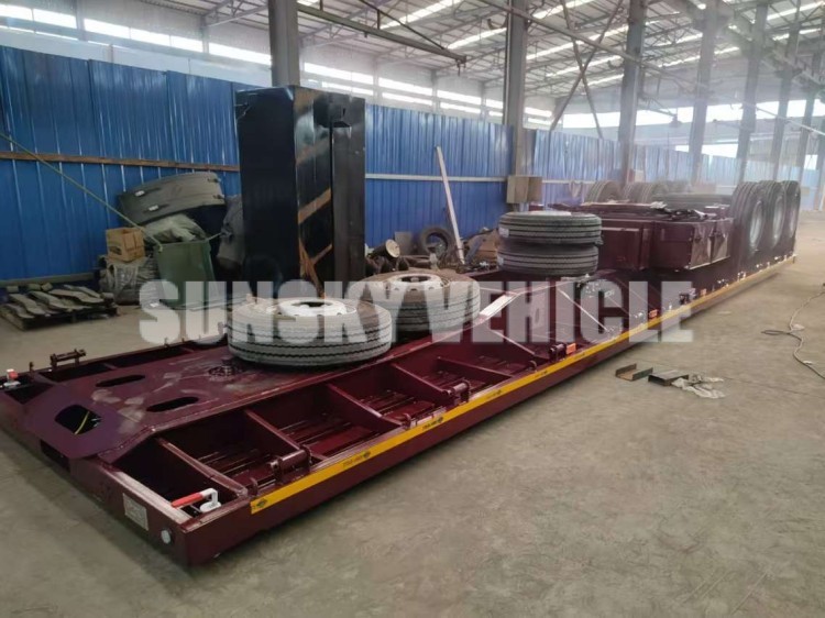 3 Axle 40ft flatbed semi trailer for sale in Tanzania.jpg 