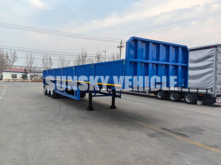 13 Meter Dropside semi trailer for sale in Algeria.jpg 