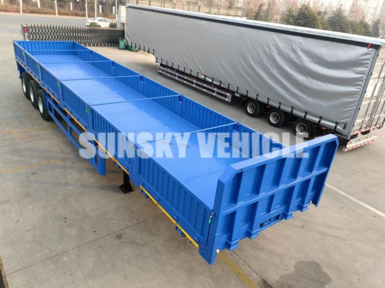 13 Meter Dropside semi trailer for sale in Algeria (2).jpg 