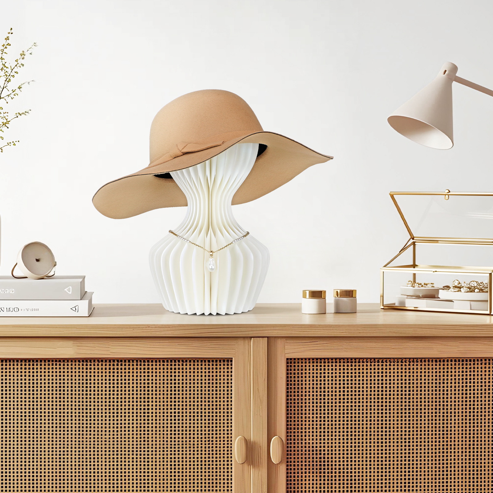 高端纸艺-帽子珠宝架 白色 (3).jpg