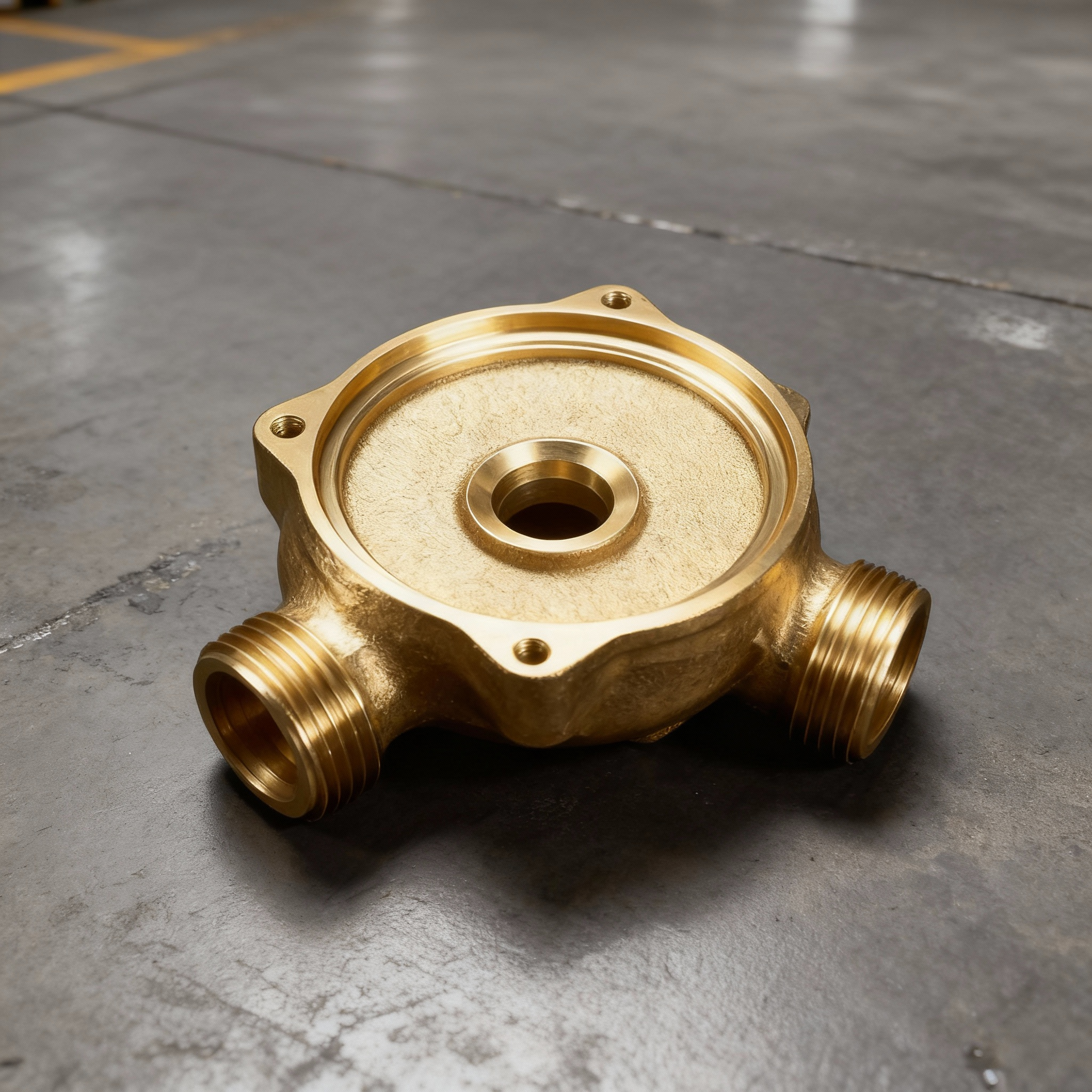 HYM Custom logo Large Casting Cnc Lathe Motorcycles Brass Customized Die Cast Brass Parts.png