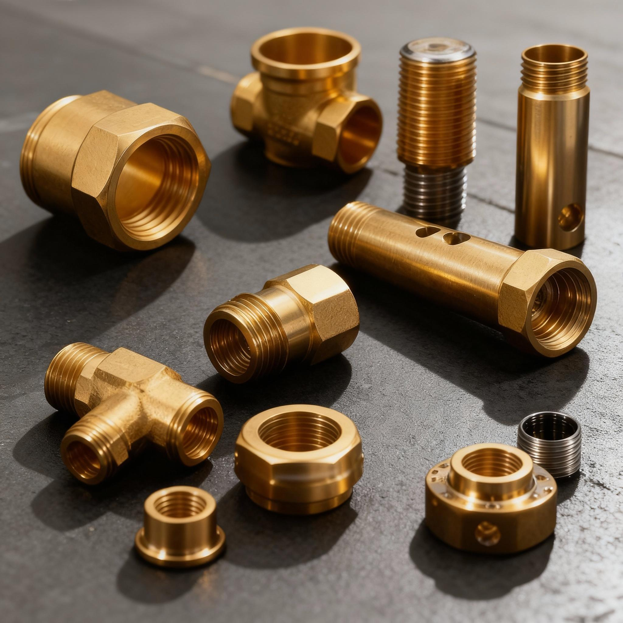 HYM Custom CNC Machining Custom Hardware Manufacturing Parts Custom High Precision CNC Machining Lathe Turning Brass Parts.png