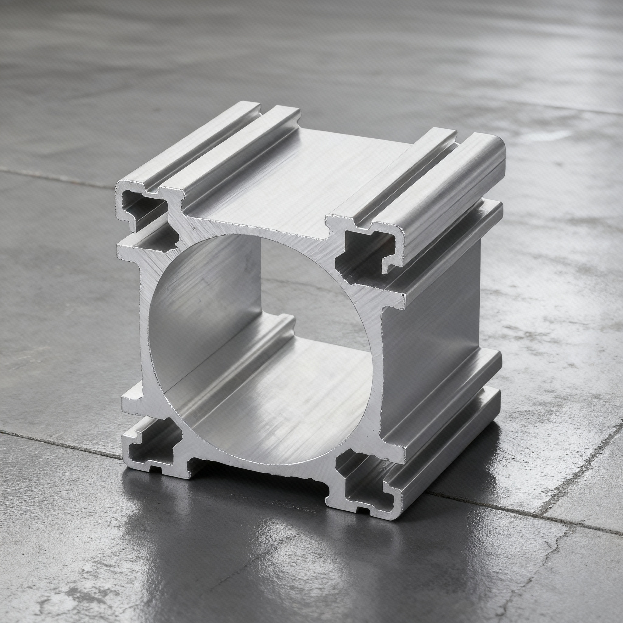 Hym Metal Customized Aluminum Alloy Aluminum Extrusion Profiles 6063 6061 6000 Series Alloy Industrial Aluminum Profile Extrusion.png