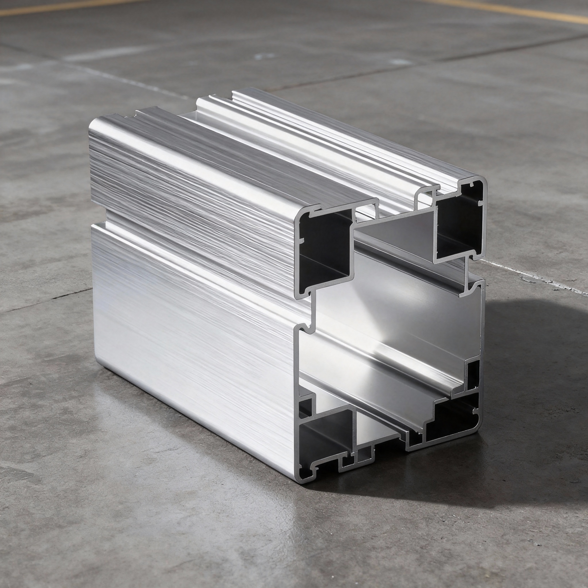 Hym Metal DIY Assembly Aluminum Frame Assembly Aluminum Extrusion Profiles 6063 6061 6000 Series Alloy Industrial Aluminum Profile.png