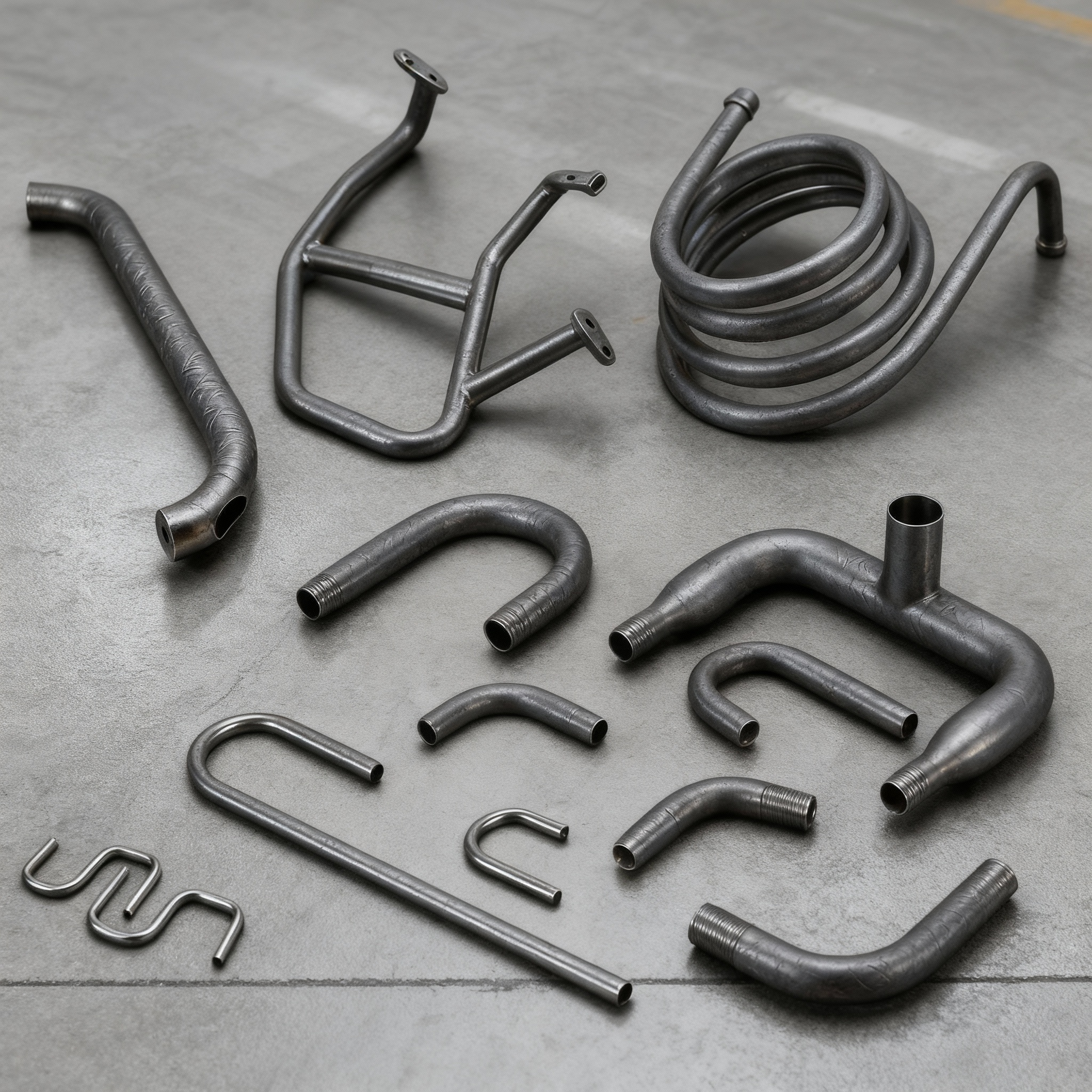 Hollow Pipe Bending Pipe Fabrication Welding Service Custom Aluminum Stainless Steel Welding Cutting CNC Machining.png