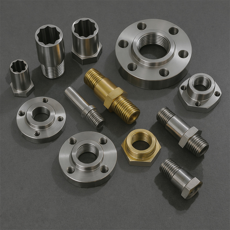 HYM OEM High Precision Stainless Steel 5 Axis Machining Turning Service Parts for CNC Lathe Turning Parts.jpg