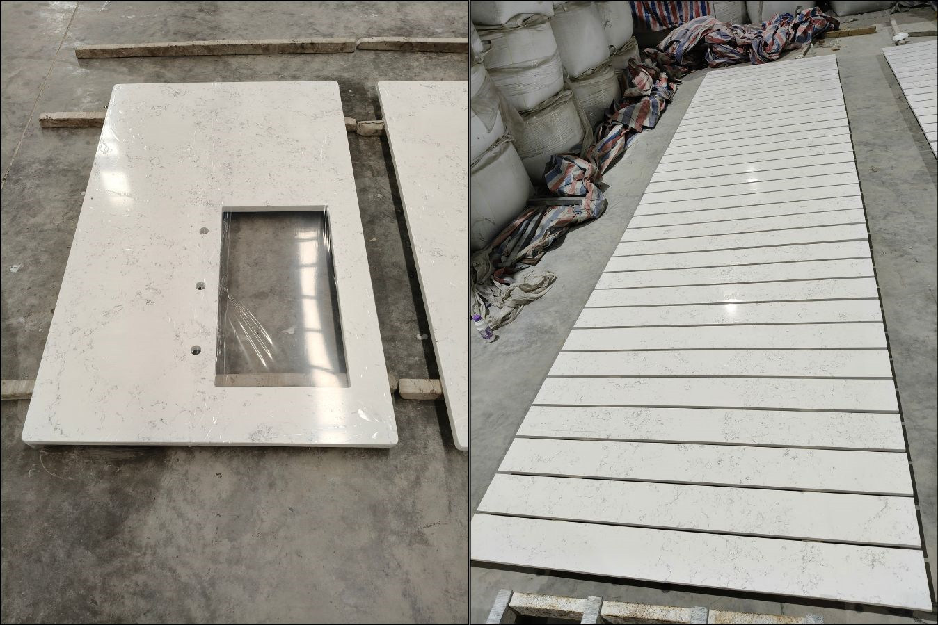 Carrara marmi quartz countertop prefab.jpg 