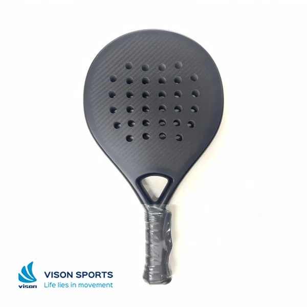 Kids Padel Rackets Custom Logo  Front View 3K Matte Finishing VCPR-20.webp